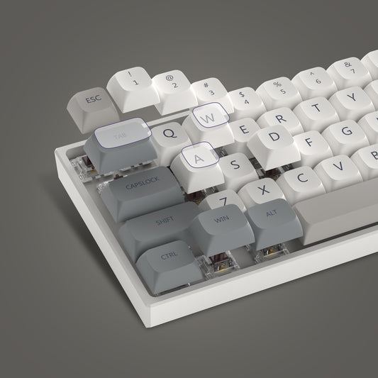 Womier Grey Retro KeyCap Set