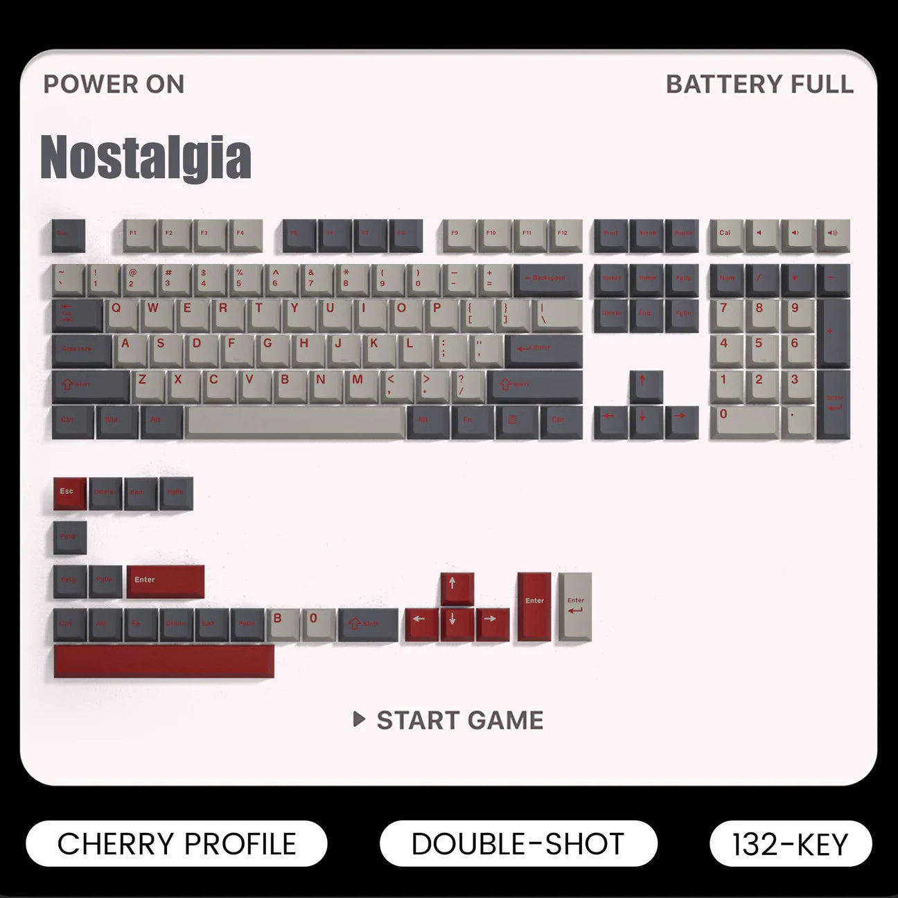 Womier Nostalgia KeyCap Set