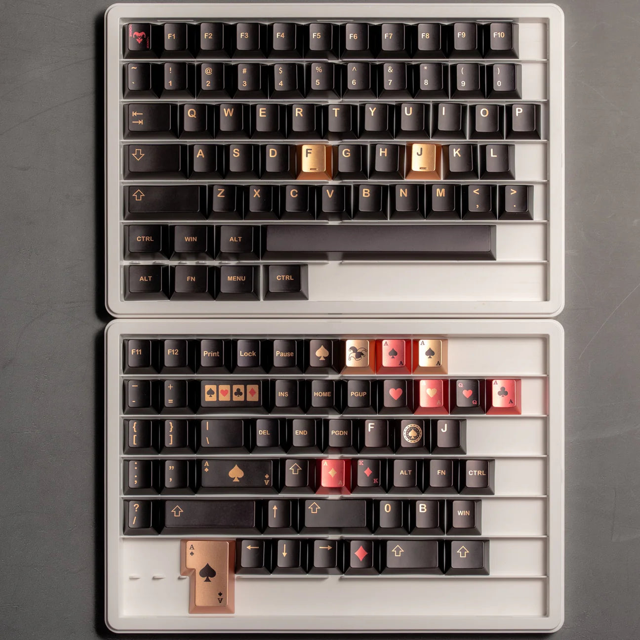 Womier Spade Metallic KeyCap Set