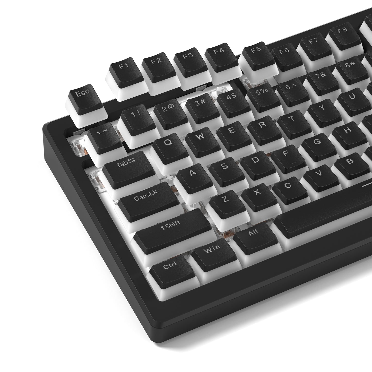 Womier Pudding V2 Black KeyCap Set