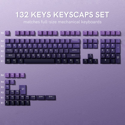 Womier Violet Gradient KeyCap Set