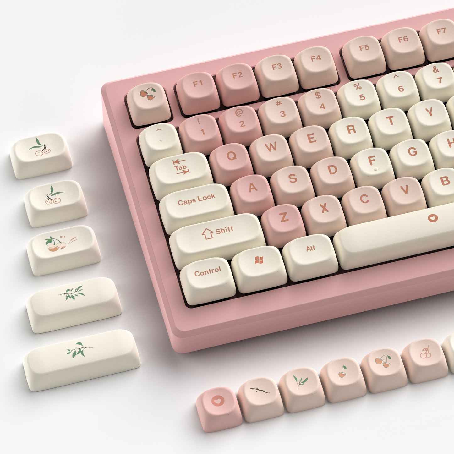 Womier Cherry Pudding KeyCap Set