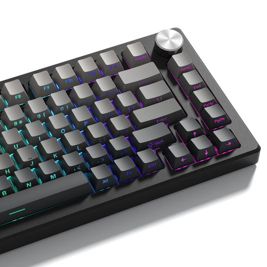 Womier Grey Gradient KeyCap Set (Side Printed)