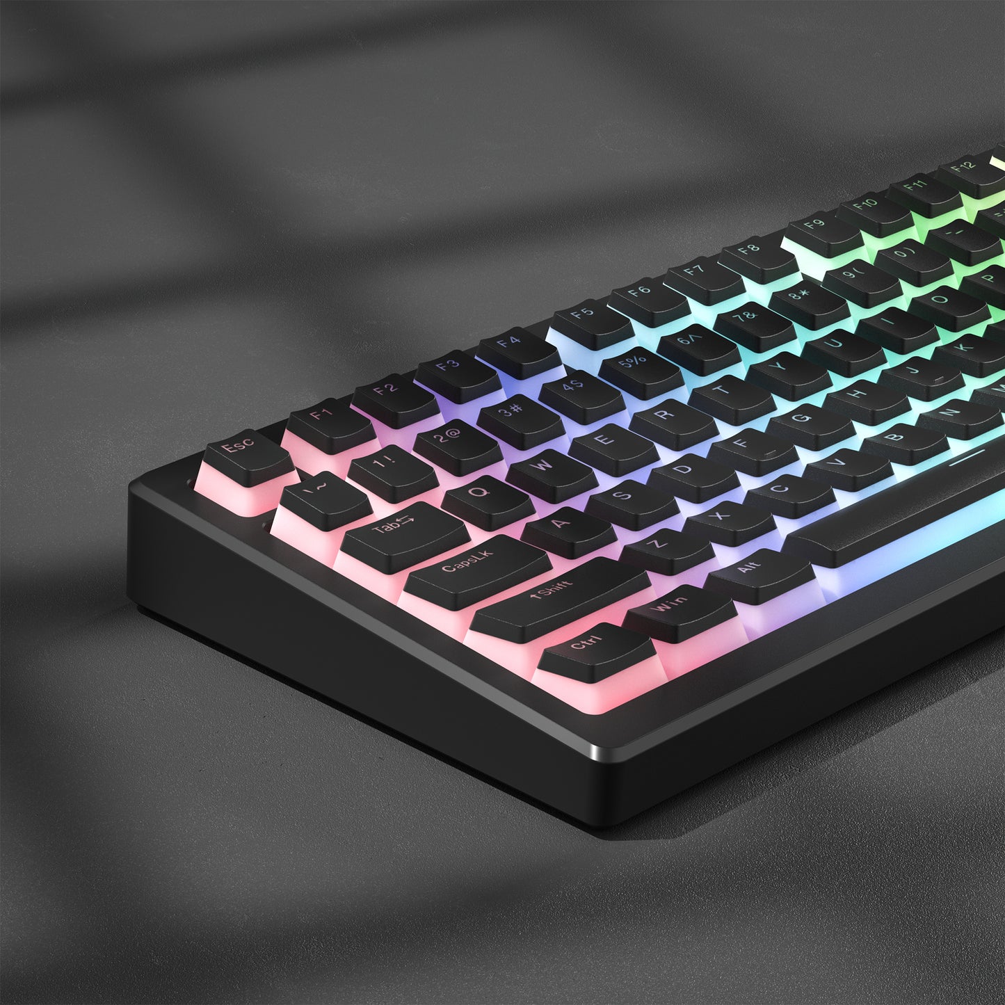 Womier Pudding V2 Black KeyCap Set