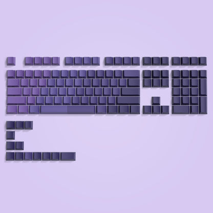 Womier Purple Gradient KeyCap Set (Side Printed)