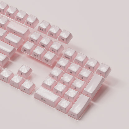 Womier Jello Pink KeyCap Set