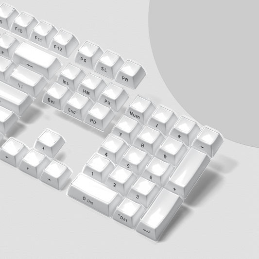 Womier Jello White KeyCap Set