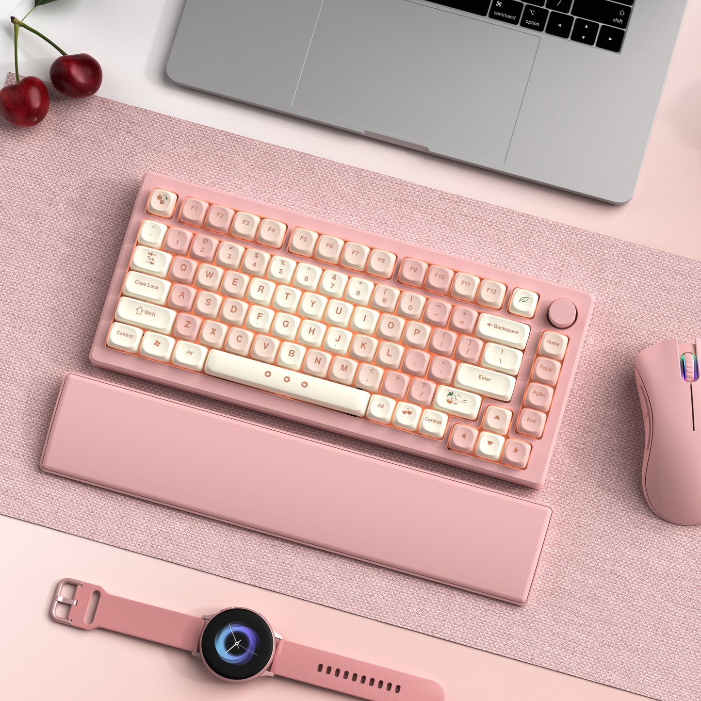 Womier Cherry Pudding KeyCap Set