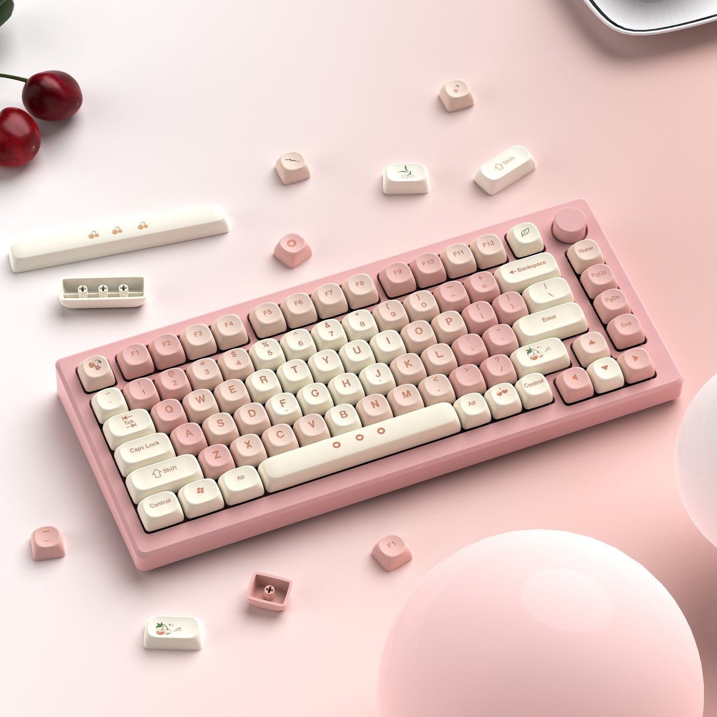 Womier Cherry Pudding KeyCap Set