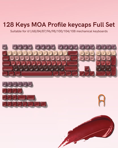 Womier Foundation/Lipstick KeyCap Set