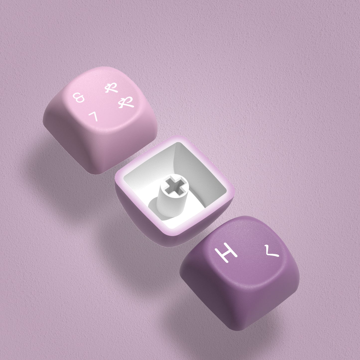 Womier Purple Gradient KeyCap Set