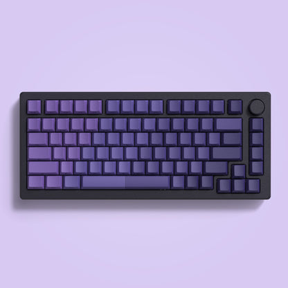 Womier Purple Gradient KeyCap Set (Side Printed)
