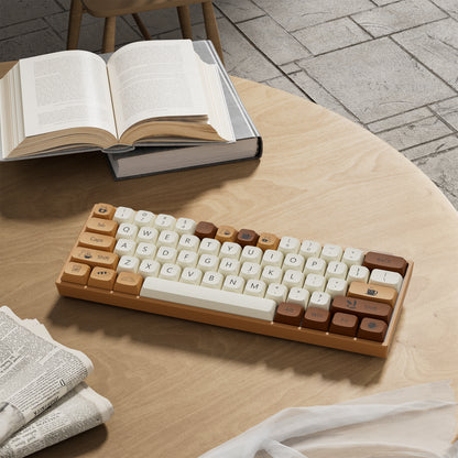 Womier Coffee Cat KeyCap Set