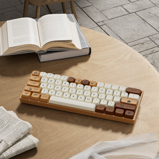 Womier Coffee Cat KeyCap Set