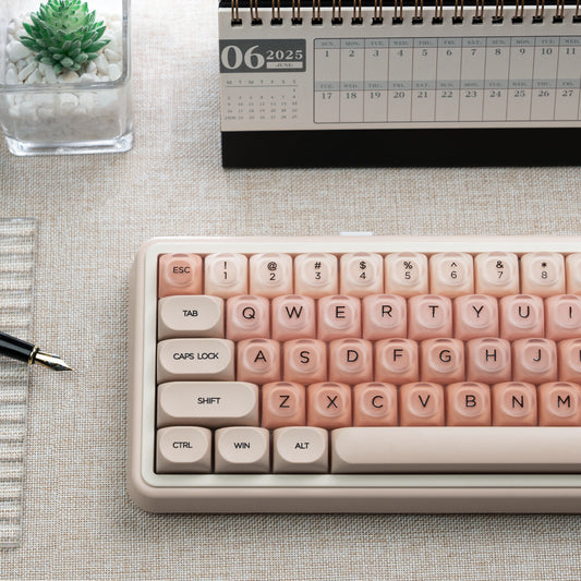 Womier Pink Glossy KeyCap Set
