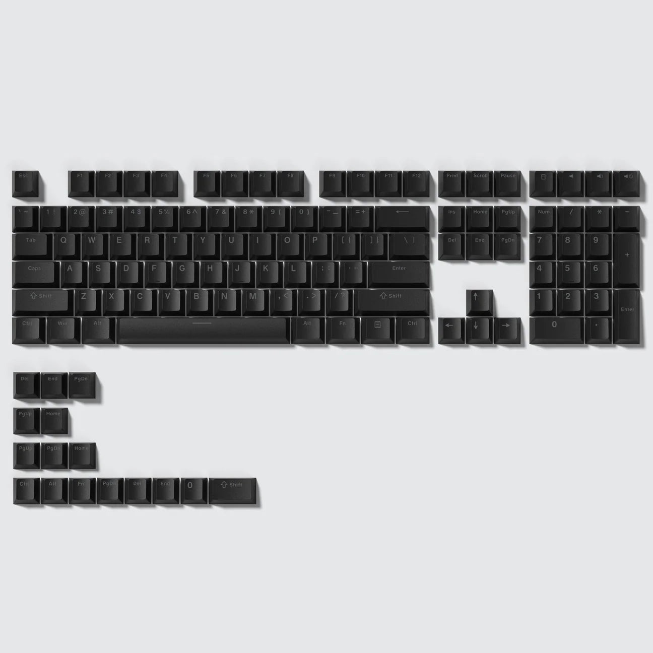 Womier Black KeyCap Set