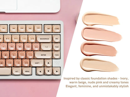 Womier Pink Glossy KeyCap Set